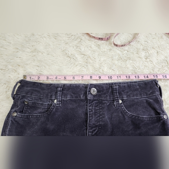 ARIAT Corduroy Flare Jean Dark Gray Womens Size 28 - Picture 8 of 14